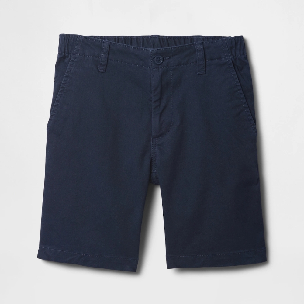 Gap Boys Relaxed Uniform Shorts,     Size 18, tapestry navy Color